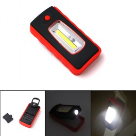 и фенер с 3W COB LED, магнит и карабинер за закачане